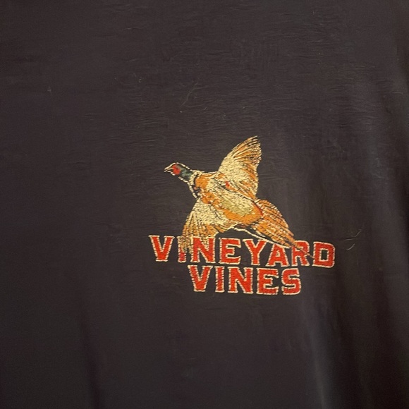 Vineyard Vines long sleeve Pheasant Tee shirt- Size Small - Picture 3 of 5